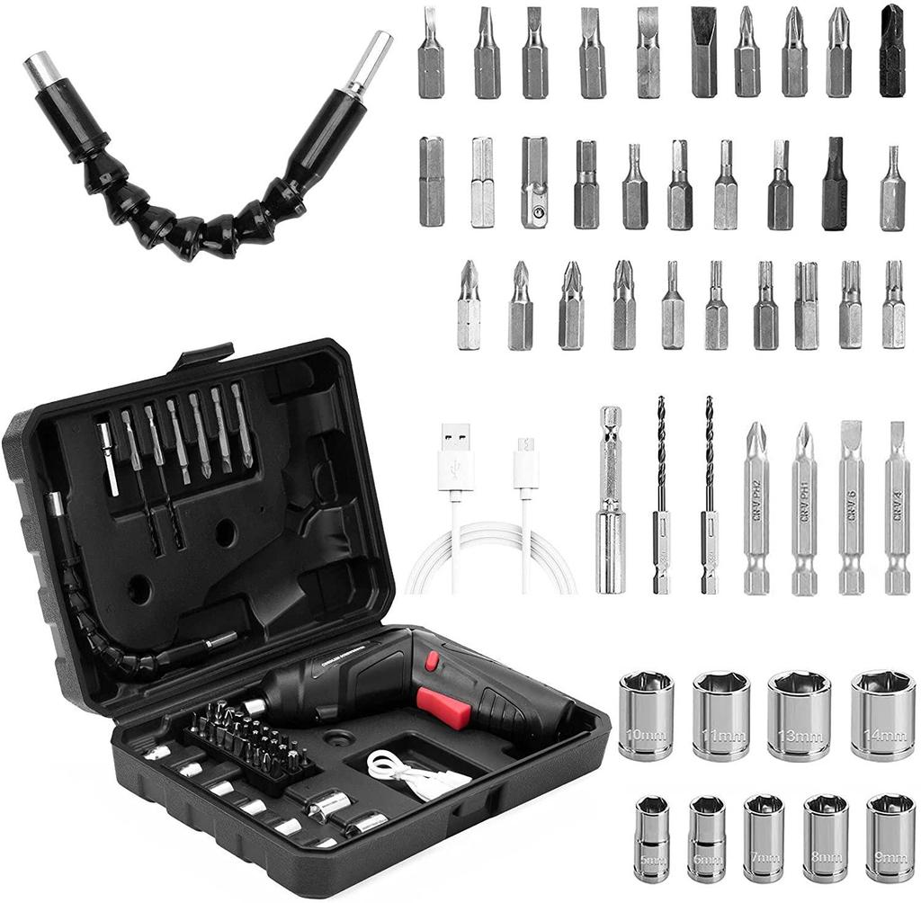 Sada přesného elektrického šroubováku Nanrui Mini s vysokým točivým momentem