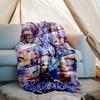 Personalized Custom Name Blanket - Genshin Impact Ayaka Kamisato Print Design,Blanket for Sofa,Bed,Travel,Camping - Soft and Warm, Great Gift