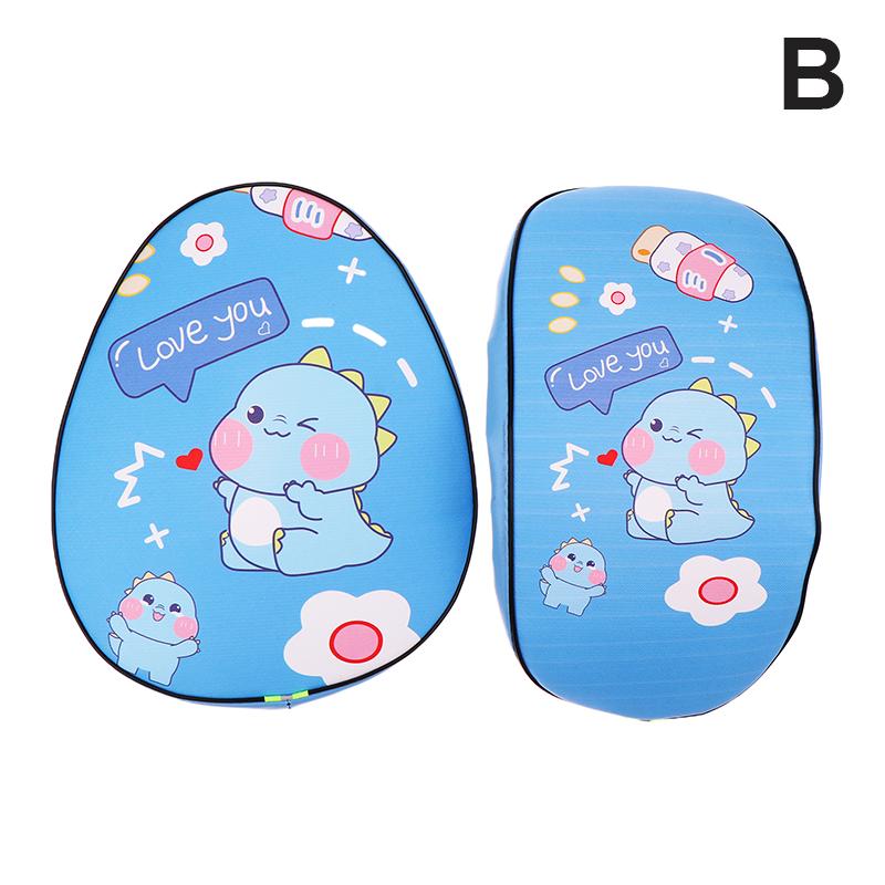 Электрический чехол на сиденье автомобиля Водонепроницаемый Защита от солнца Теплоизоляция Нескользящий Кожаный чехол на сиденье Электрический велосипед Мультяшный защитный чехол