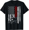 Retro American Wrestling Apparel US Flag Wrestling Gift Unisex T-Shirt