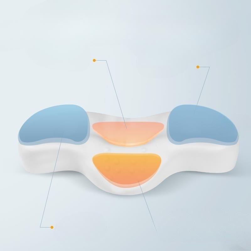 Memory Foam Cervical Vertebra Pillow, Adult Massage Wave Cervical Vertebra Special Pillow, Home Single Student Pillow Pillow Core
