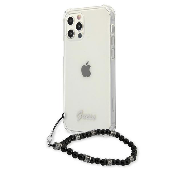 Guess Guhcp12Mkpsbk Iphone 12/12 Pro6,1 Transparent Hardcase Black Pearl