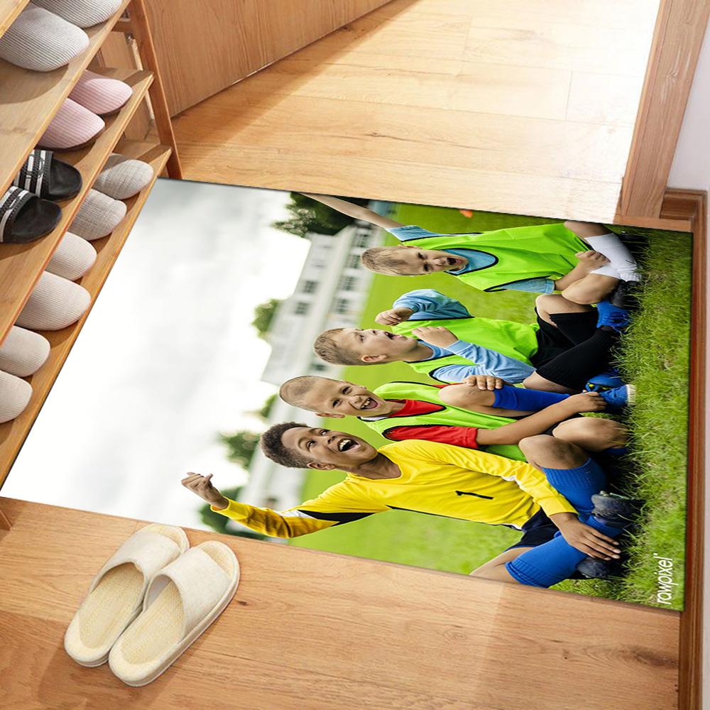 Customize Image Customize picture Floor Rug Office Rug Perfect for Kitchen Outdoor Entryway Hallway Antislip Carpet Anime Office Decor