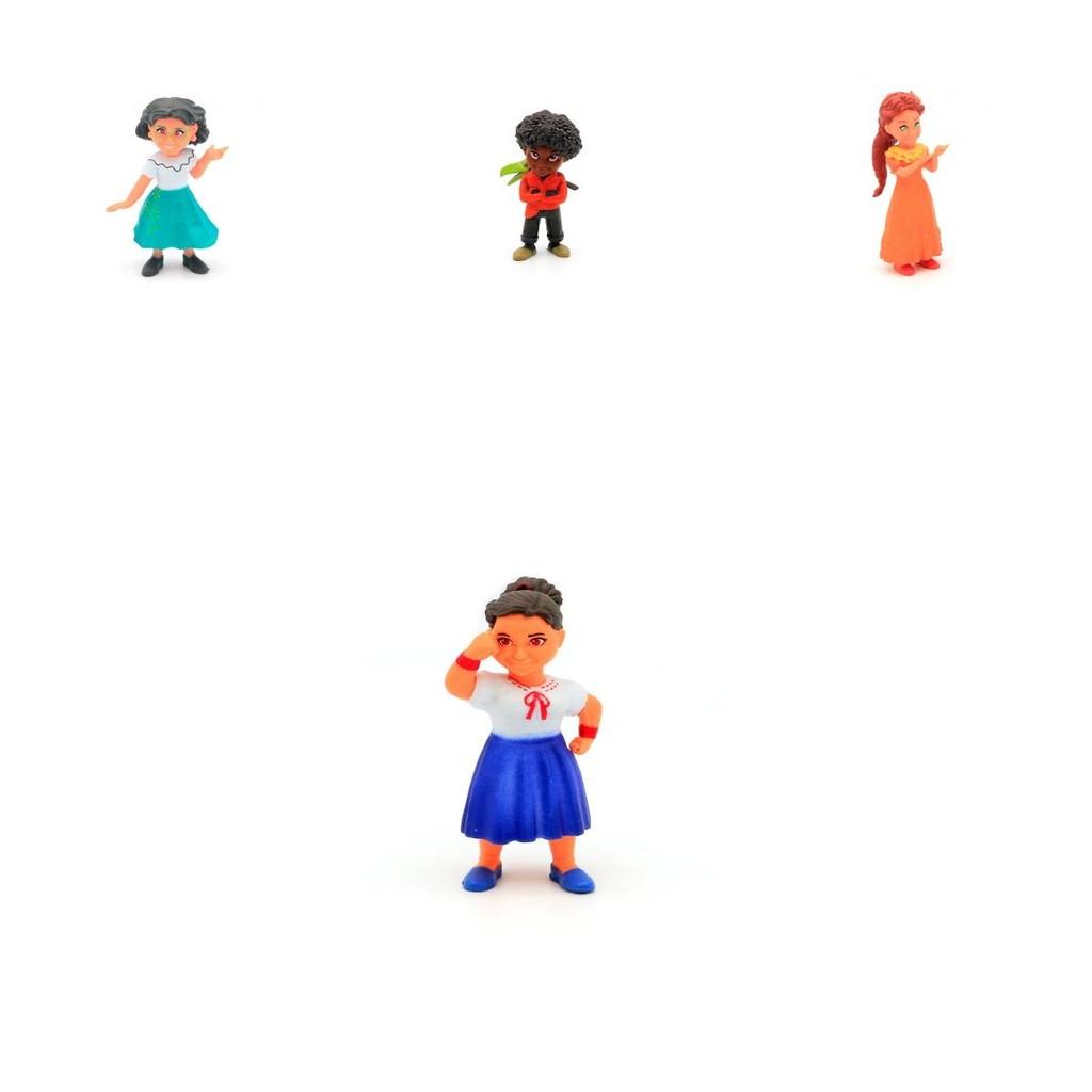 Colorful Disney Encanto Figures For Cake Toppers And Playtime 6 Piece Doll Set