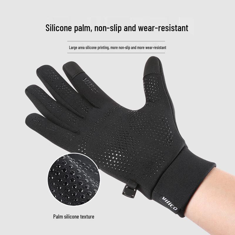 Lishi Damen Thermosport-Handschuhe mit Fleece-Futter