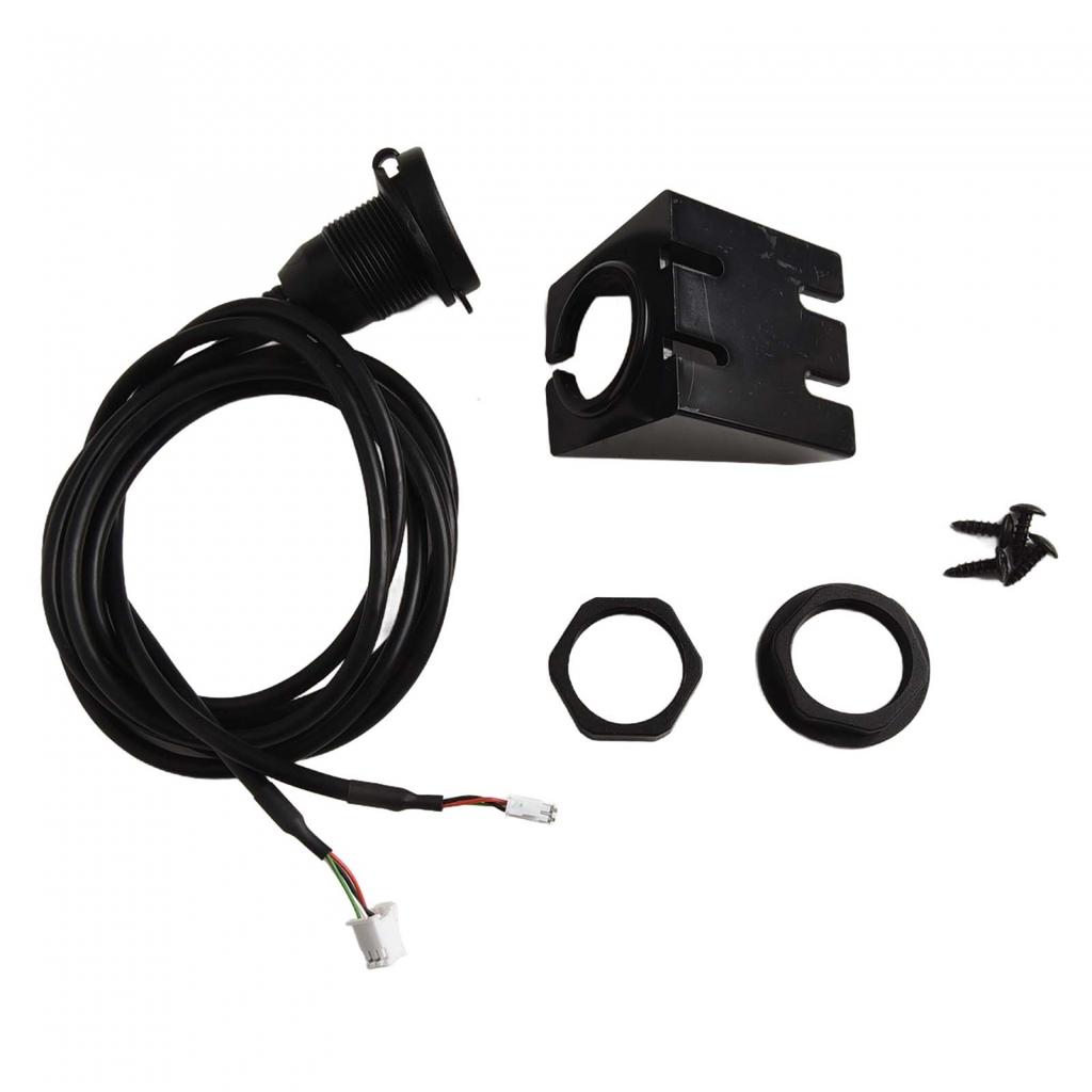 Car Dash Mount USB Adapter Car USB Extension Cable Dual USB Port Panel