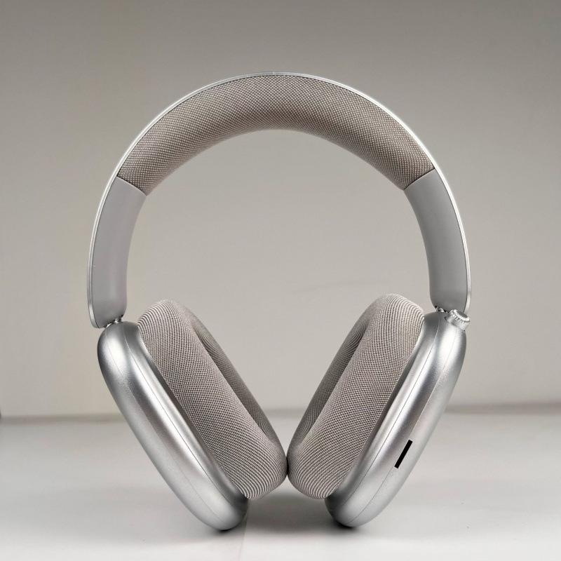 

Bluetooth Noise-Cancelling Over-Ear Wireless Headphones with Long Battery Life, Suitable for Mobile Phones срібний