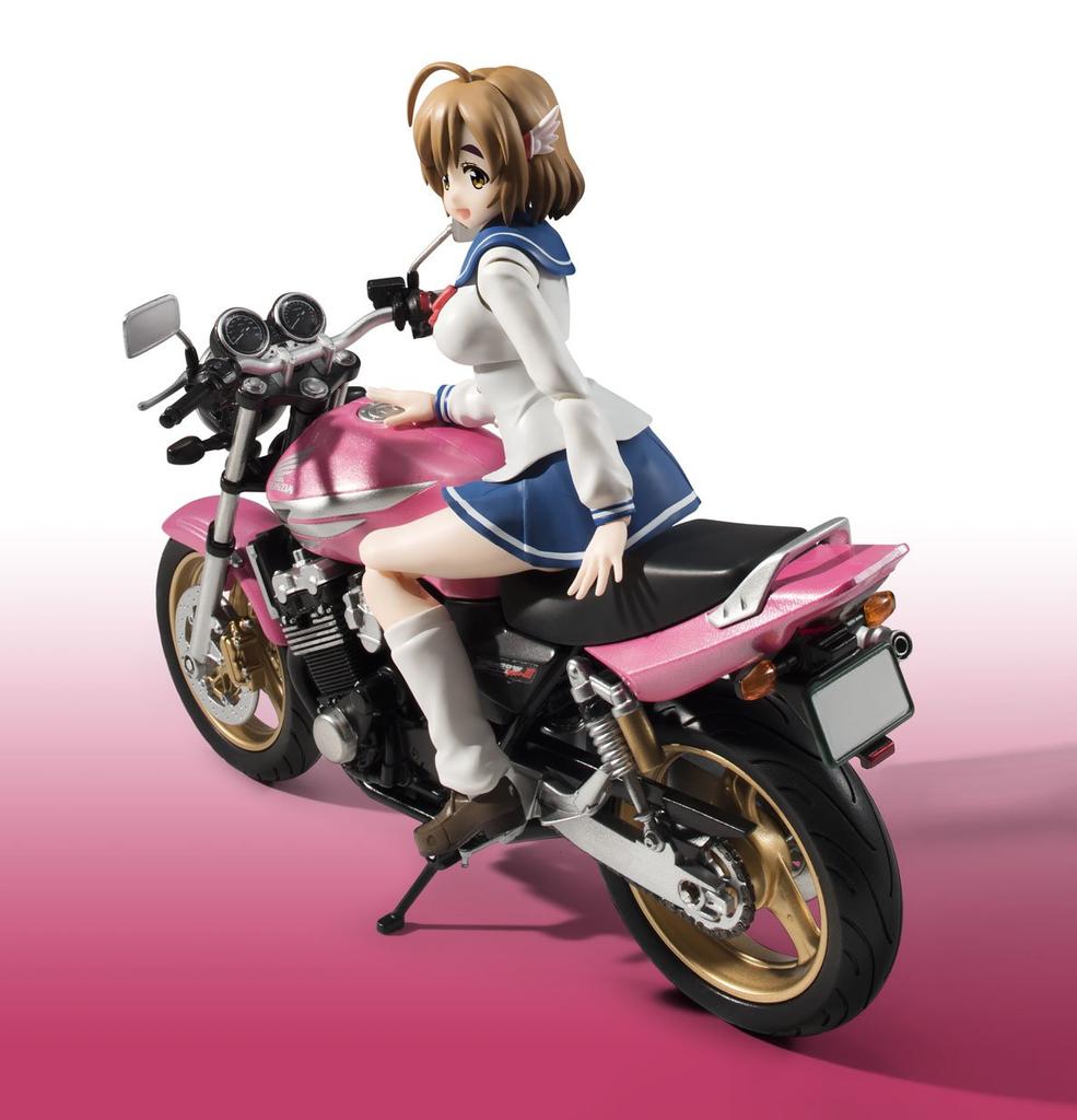 TAMASHII NATIONS Sakura Hane CB400 SUPER FOUR 135mm painted movable figure S.H.Figuarts Bakuon!! (uniform) & approx. PVC&ABS