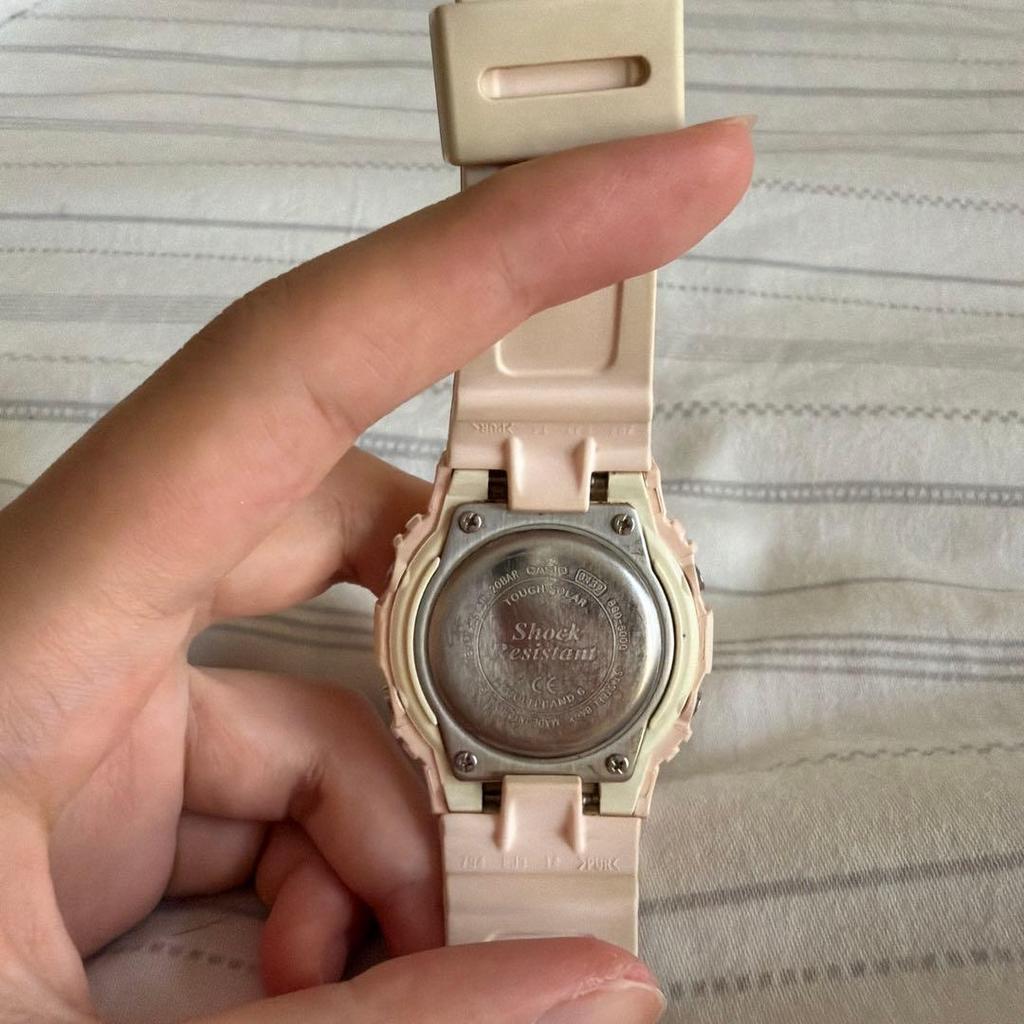 Used CASIO Baby-G Digital Watch Pink