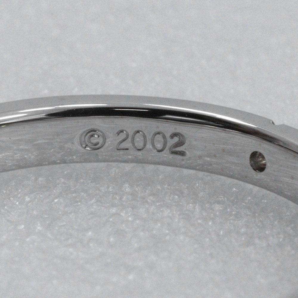 TIFFANY&Co. Streamerica 5P Diamond Ring K18 White Gold/diamond #6.4(US Size) 3g Women Used