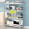 AVADEN 5-Tier Commercial Plastic Storage Rack