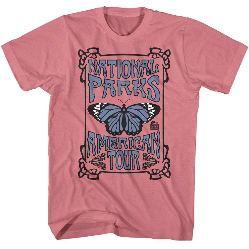 National Parks Tour Mauvelous Brands Shirt XXL