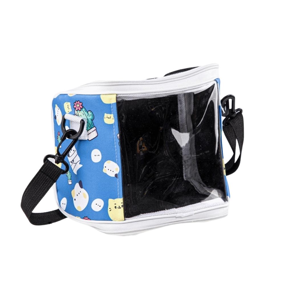 Detachable Portable Pet Bag Large Space Pet Outdoor Bag Cartoon Bird Travel Bag  Small Animal