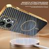 For Realme 15 5G Phone Case Carbon Fiber Textured Electroplated TPU Back Cover