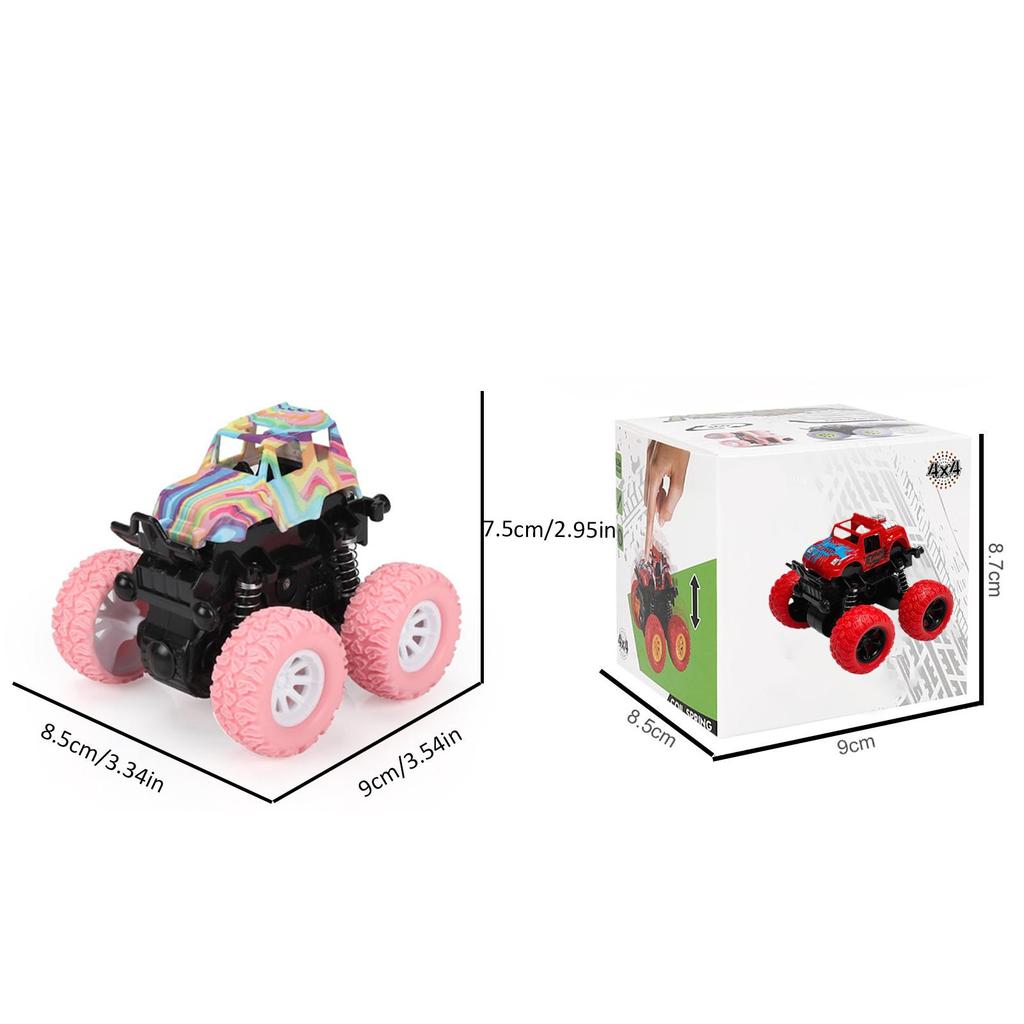 Novelty Toys Car Four-wheel Drive Off-road Vehicle Stunt Children Cars Back Toy Dinosaur Boy In Y5Z1