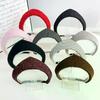 1 Stück Retro Breiter Rand Krone Stirnband Eleganter Stil Kronenförmiges Haarband Freizeit Kopfbedeckung Verstellbar Modischer Haarreif