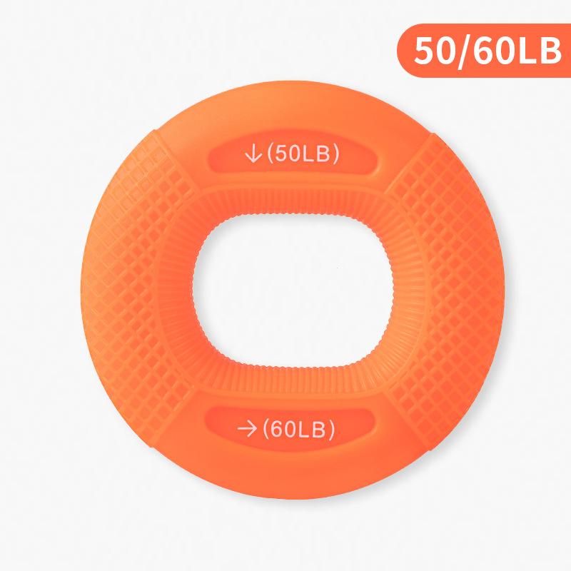1 Pc Double Strength Grip Exerciser Hands Rehabilitation Training Silicone Grip Ring Enhance Wrist Strength