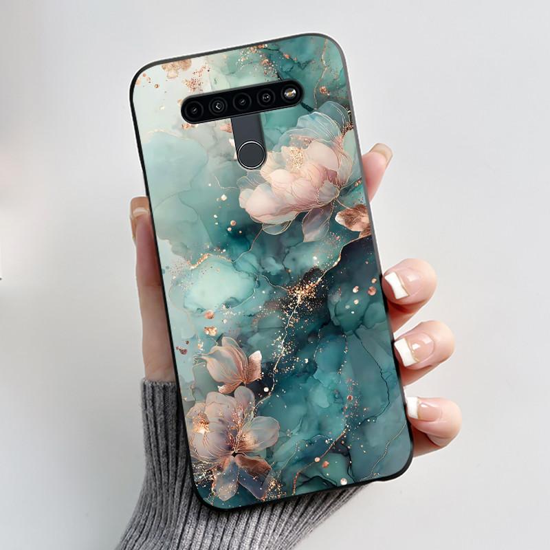 Casing For LG K41S K51S LM-K410 LM-K510 Super-Thin Slim Case Luxury Cute Cool Boys Girls Black Matte Soft Silicone Back Cover