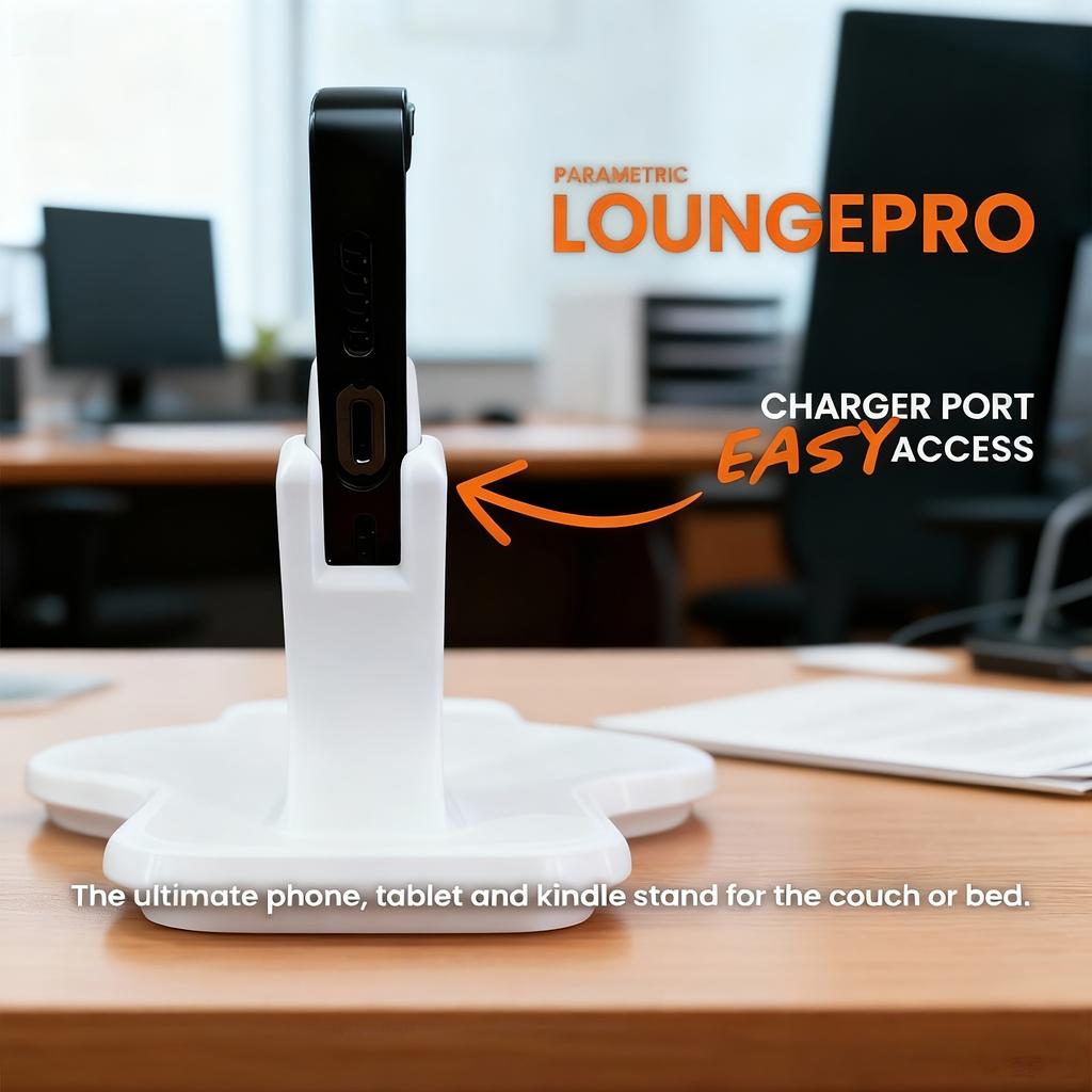 1 Bedside Phone Holder | Hands-Free and Anti-Drop Design, Suitable for Lazy People'S Artifact By The Bed and Living Room Sofa! Ergonomic Arc Base