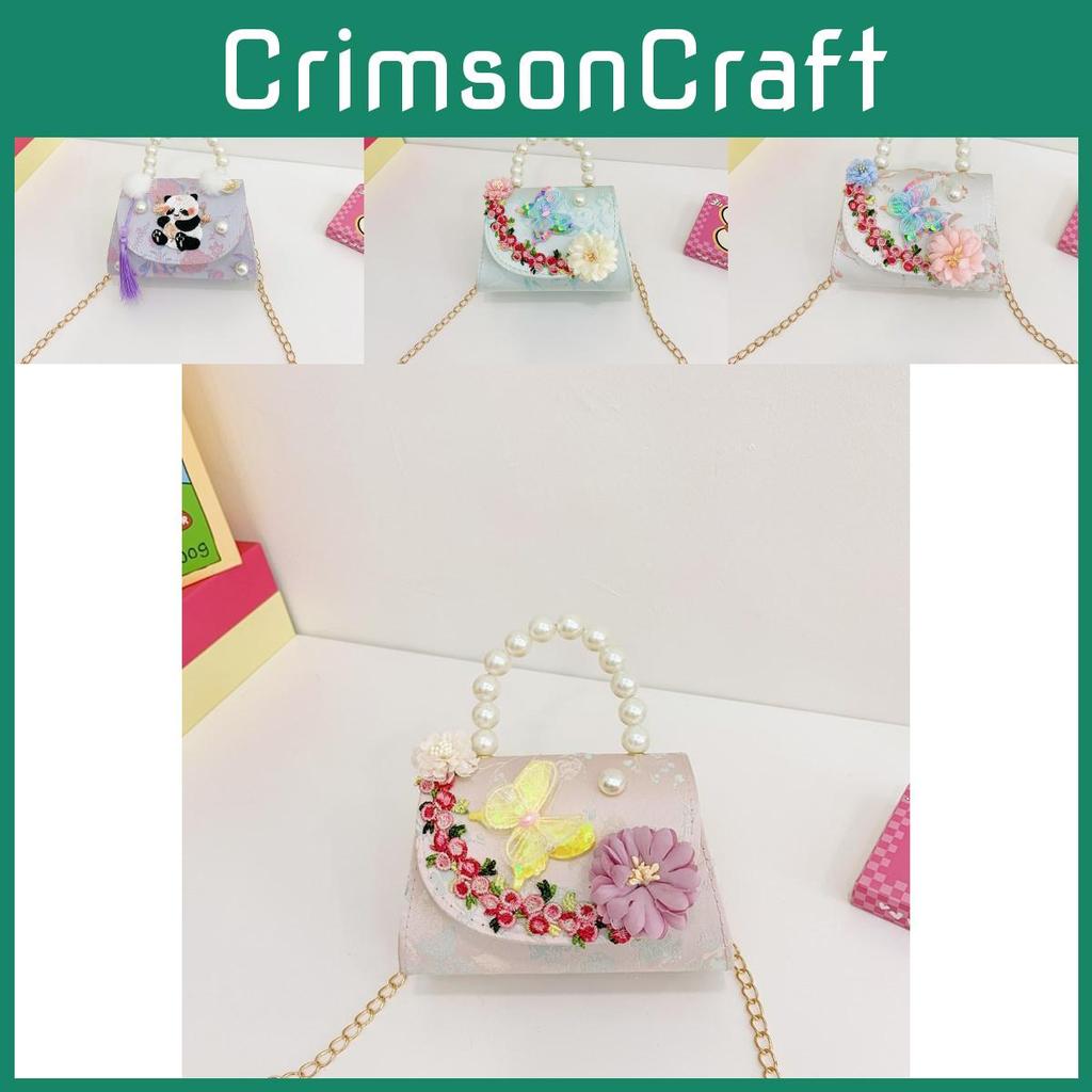 Kids Stylish Genderneutral Shoulder Bag With Cute Panda And Beautiful Chain Details