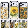 Vintage Sunflowers Phone Case for iPhone 17 Air 16e 15 14 13 Pro Max Back Cover for 12 11 Pro Coque
