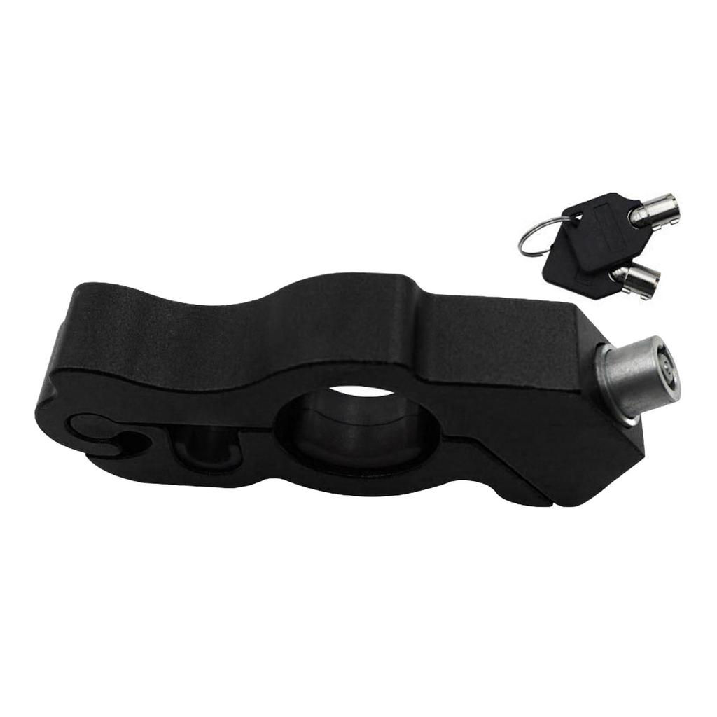 Motorcycle Grip Lock Prevent Theft CNC Aluminum Handlebar Lock for Dirt Bike Moped Scooter ATV