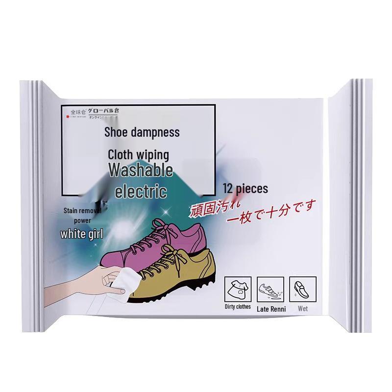 No-Rinse White Shoe Cleaning Wipes - Sneaker Stain Remover
