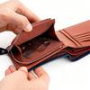 New Japanese high-end men's short card bag wallet
