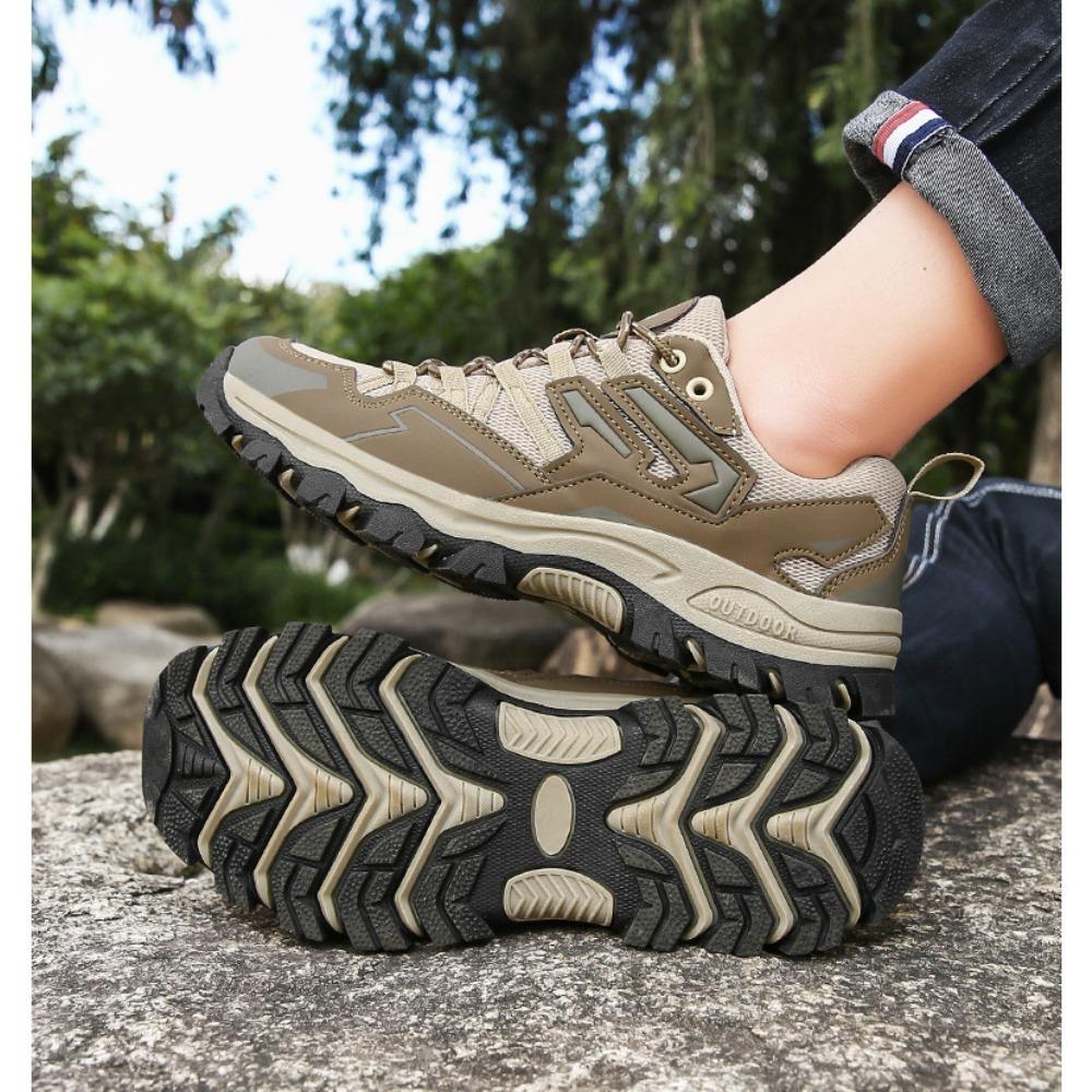 Unisex Hiking Sneakers Breathable Anti-slip Climbing Sports Shoes Wear-resistant Outdoor Shoes for Trekking Camping