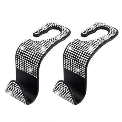 Diamond Flash Car Hook Storage: Hidden Multi-function Seat Back Hook