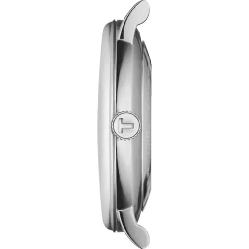 Tissot Carson Watch with Bracelet and Silver Dial, Officially Imported, Men's, Model T1224071103300