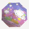 1pc Halloween Ghost Cloud Umbrella - Automatic Opening/Closing, Portable 3-Fold Design, 8-Rib Iron Frame Outdoor Umbrella, Festival Gift for Fans, Tra