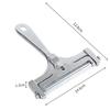 Adjustables Cheese Slicers With Hanging Holes Heavy Duty Cheese Block Cutter For Soft Cheese