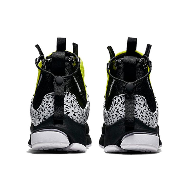 Nike Air Presto Mid Acronym Dynamic Yellow Trendy Sneakers AH7832-100