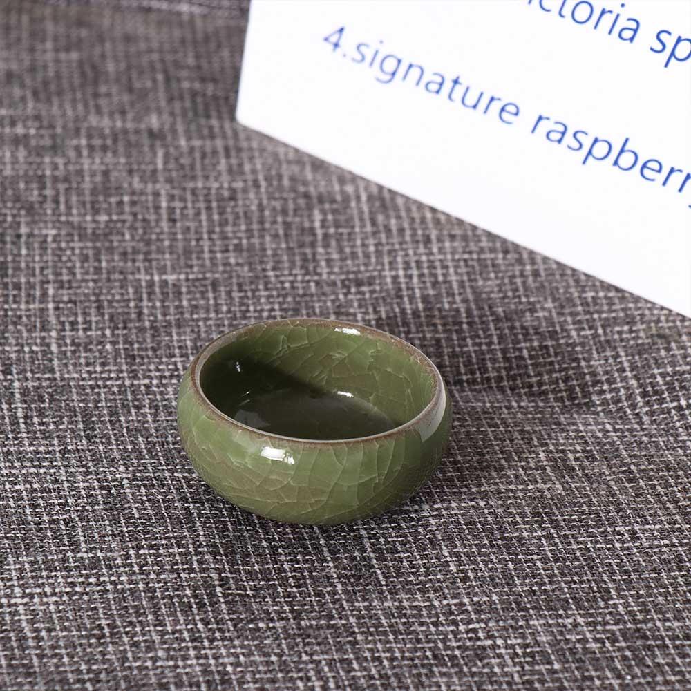 Cute Ice-Crack Glaze Ceramic Flowerpots Breathable Plants Planter Succulent Flowerpot  Indoor