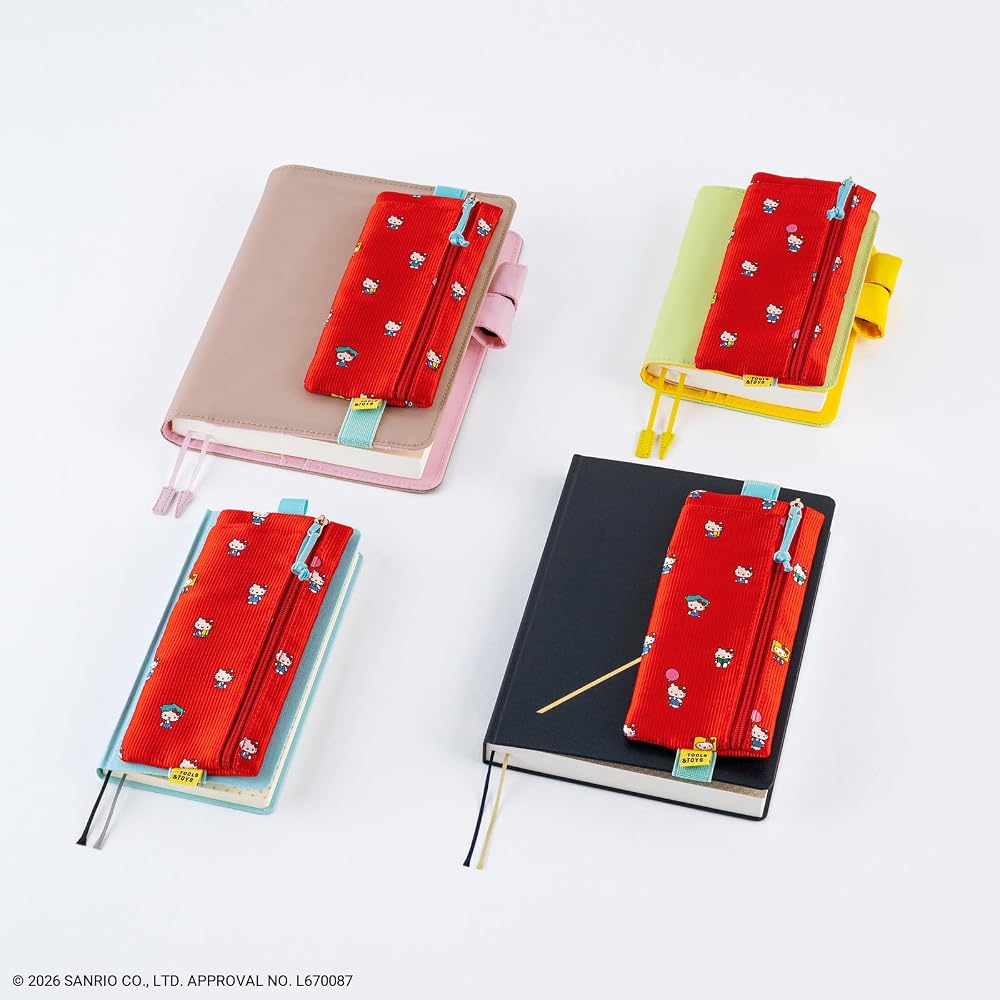 Hobonichi Techo Flat Pen Case comodoHELLO KITTY Planner and Friends
