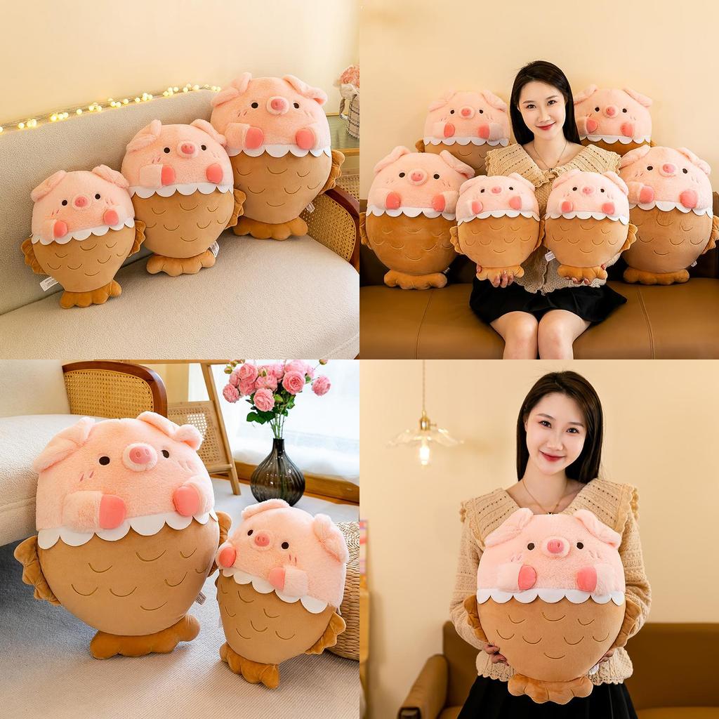 Adorable Plush Pig Toy Stuffed Animal Cute Companion For Kids And Bedtime Cuddling