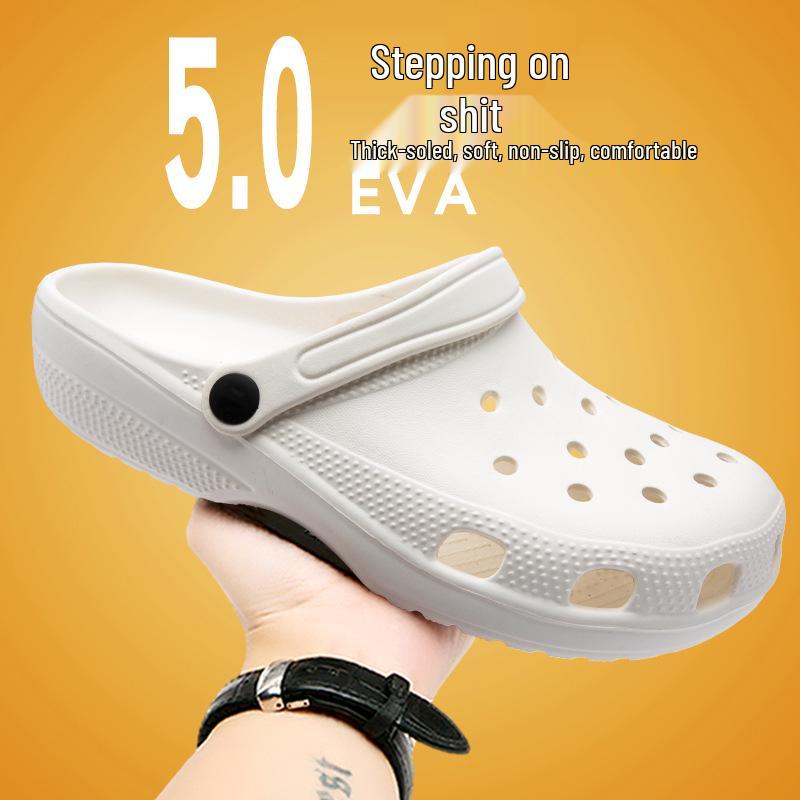 Unisexové letní baotou plážové pantofle pro práci a volný čas