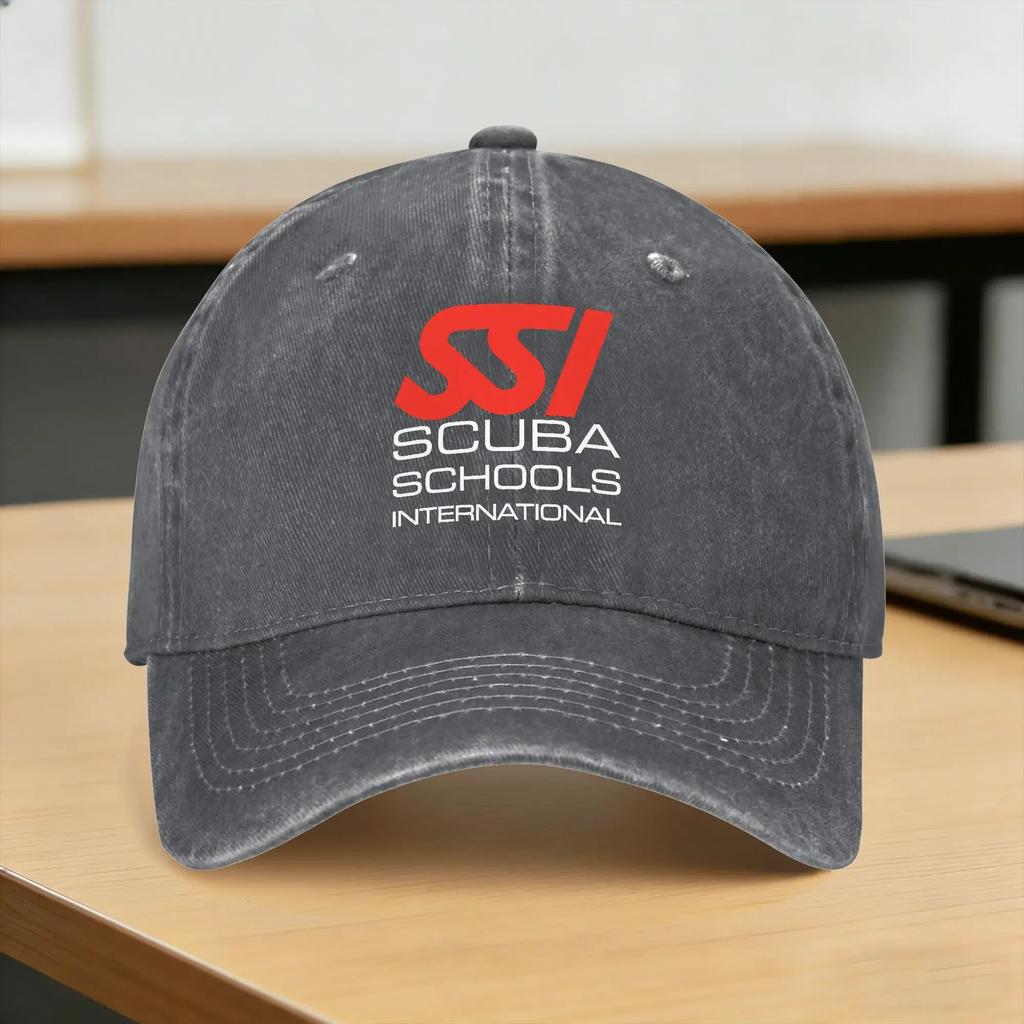 SSI Scuba Schools International Lässige Baseballkappe Für FeUnisex Unisex Sommer Jagd Camping Hip Hop Hüte Sonnenschutz Snapback Kappe
