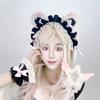 Plush Bear Ear Headband Women Girls Sweet Kawaii Hair Accessory Removable Clip Soft Fuzzy Hairband 2026