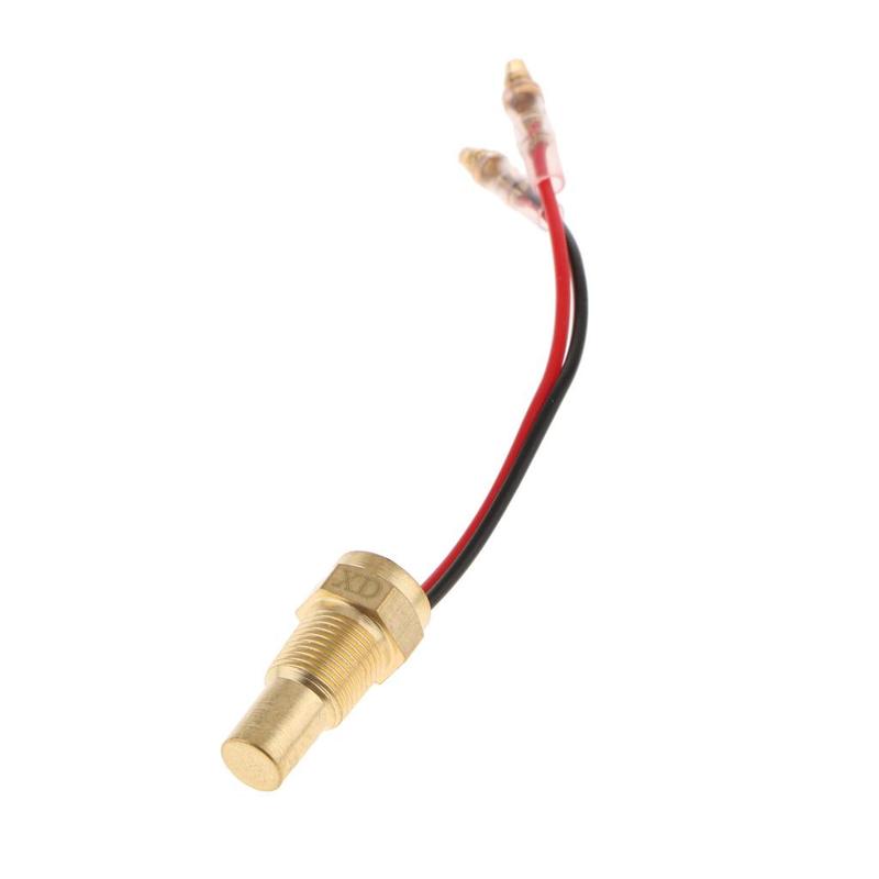 Digital Water Temp Gauge Sensor 12V 24V Voltmeter Automotive Meter for Car Engine Temperature Monitoring Universal Fit