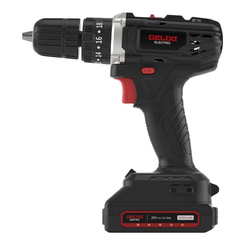 Delixi Multi-functional Cordless Drill CN plug (adapter included)