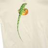 HARD LAVA 90s Old Lizard print bag Short sleeve T-shirt M white reptiles Men's Used