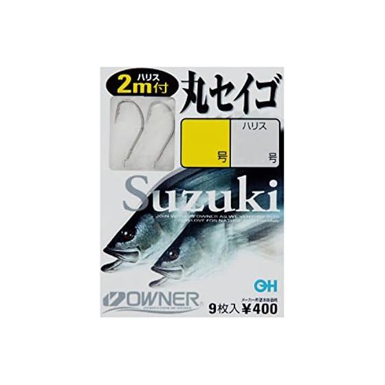 OWNER Maruseigo Hook with 2m 13-3 40622 Fishhook