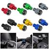 Motorcycle Mirror Hole Plug Screws for Honda Aluminum Rearview Mirror Hole Plugs Screws Bolts Replacement Mounting Screw