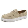 Fashion Spring New Top Layer Pigskin Inner Sports and Leisure Shoes Fashionable Brand Men's Comfortable Thick Soled Suede Casual Loafers