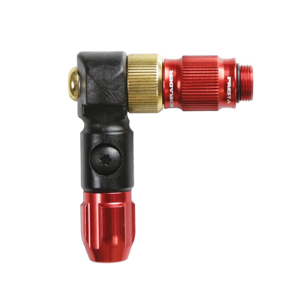 [Official Japanese Product] LEZYNE ABS1 PRO F PUMP HOSE STD High Pressure Bicycle Floor Pump Hose, Red, Compatible with all LEZYNE High-Pressure Floor