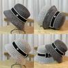 Bucket Letters Fisherman Hat Straw Hat Women Spring Summer Outing Shade Day System