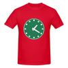Wrigley Field Game Clock Slimming Tshirt Retro Minimalist Ecofriendly Printing Tee