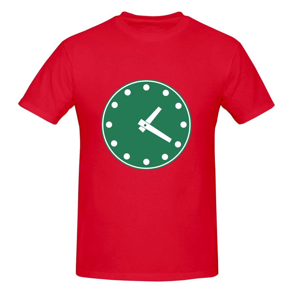 Wrigley Field Game Clock Slimming Tshirt Retro Minimalist Ecofriendly Printing Tee